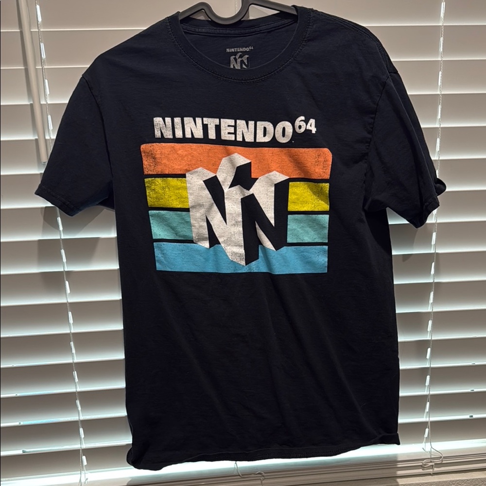 Nintendo Black Graphic T-Shirt